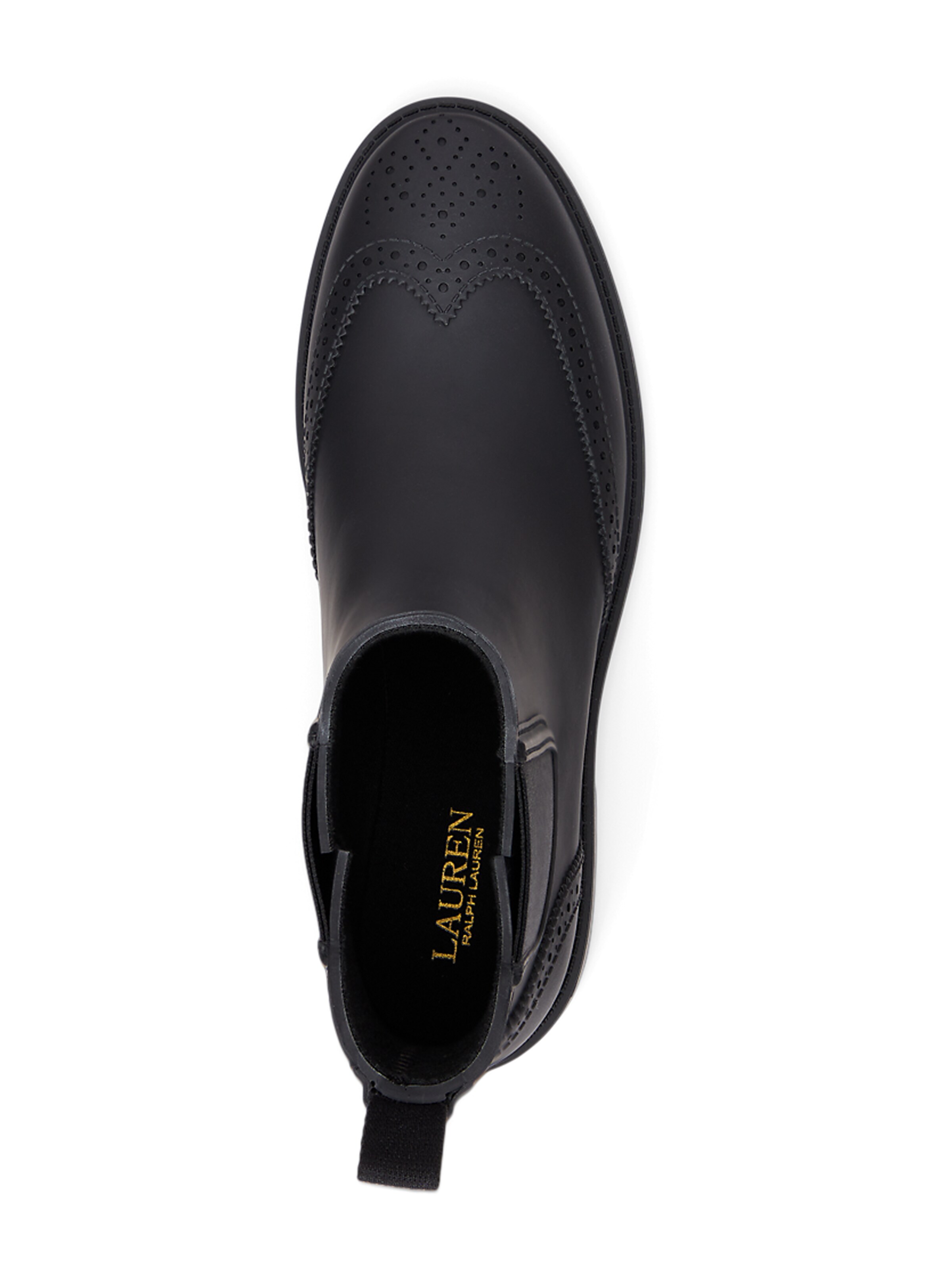 Lauren Ralph Lauren Chelsea boots 'PRESLIE' in Zwart