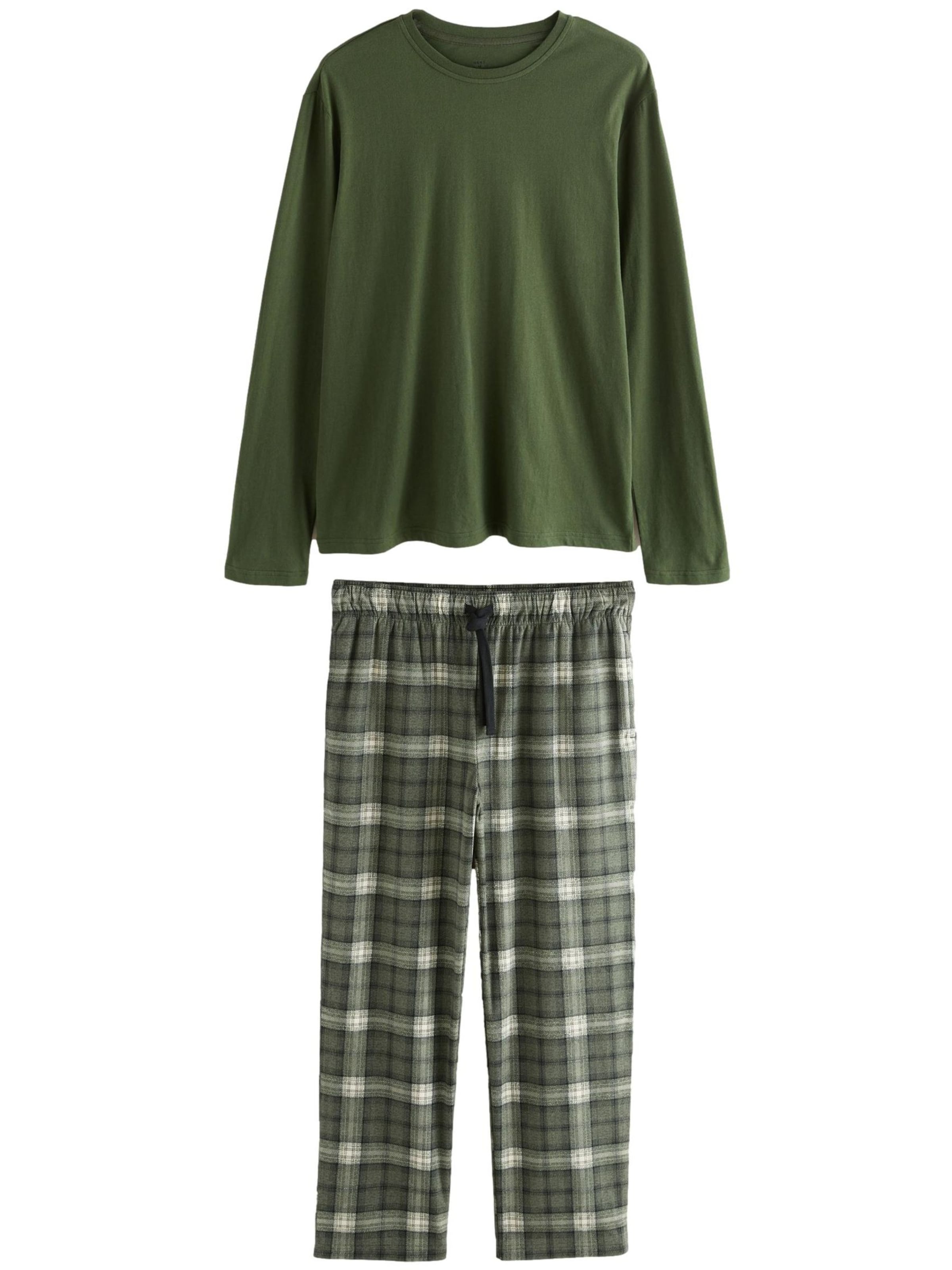 Next Pyjamas lang i grøn: forside