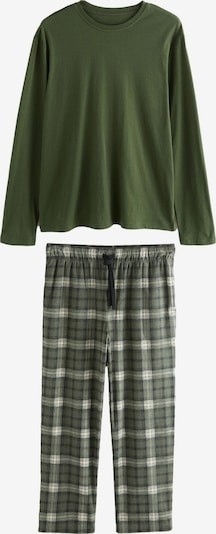 Ilga pižama iš Next, spalva – žalia / balta, Prekių apžvalga
