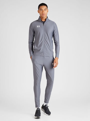 UNDER ARMOUR Tracksuit 'Challenger' in Grey: front