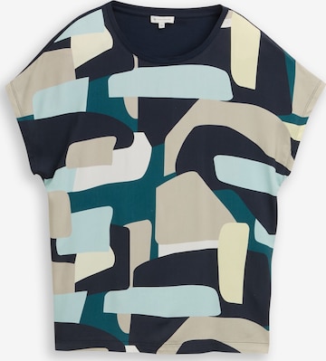 T-shirt TOM TAILOR en bleu : devant