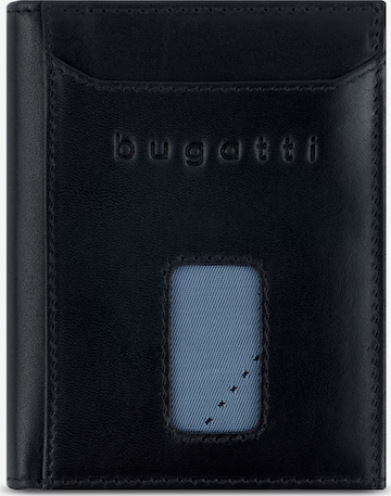 bugatti Wallet 'Secure' in Blue: front