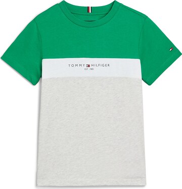 TOMMY HILFIGER Koszulka 'ESSENTIAL' w kolorze zielony