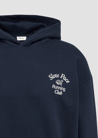 s.Oliver Sweatshirt in Blau