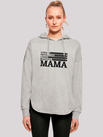 F4NT4STIC Sweatshirt in Grijs: voorkant