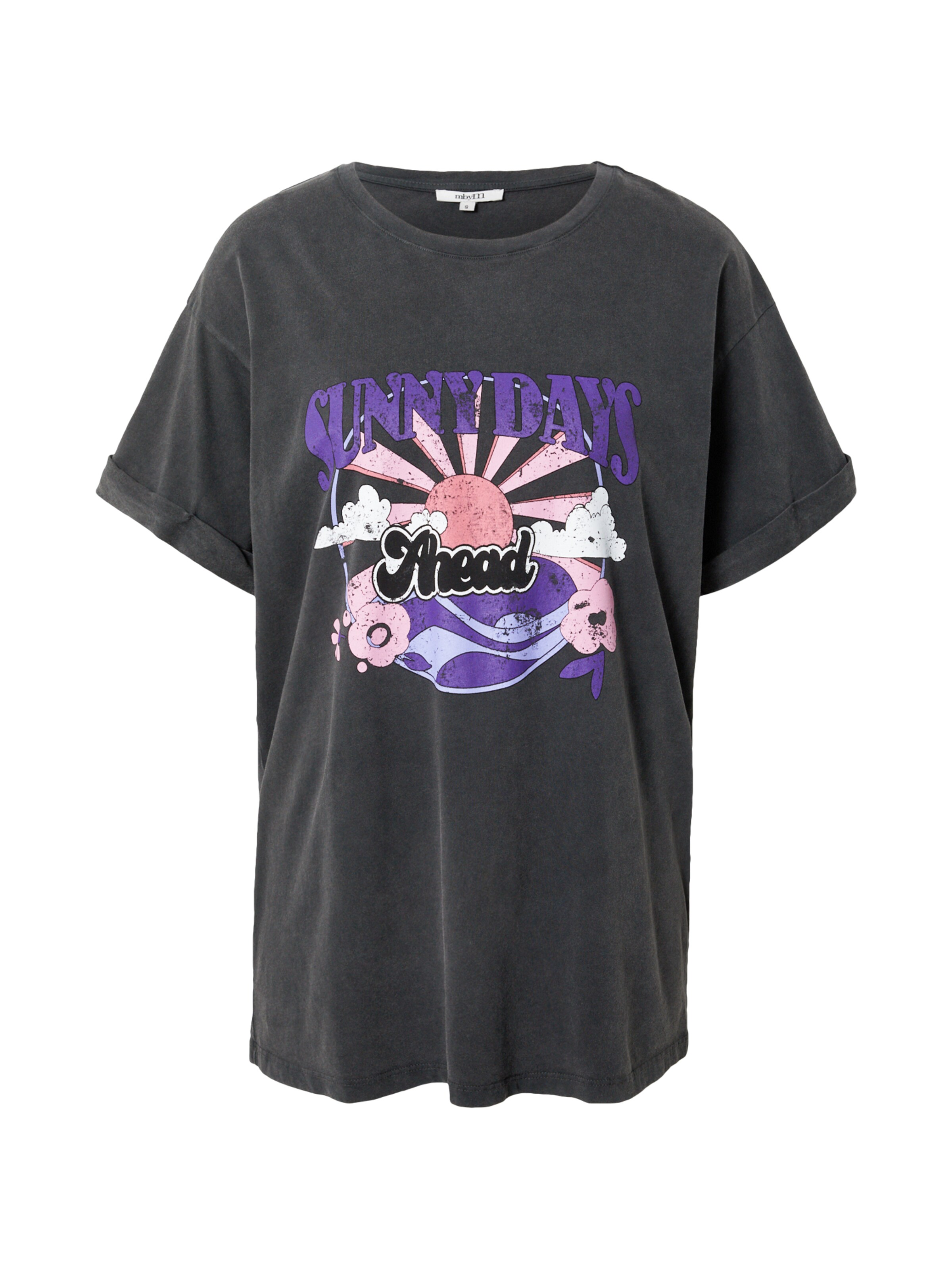 Frauen Shirts & Tops mbym T-Shirt 'Sunshine' in Grau - YA74324 Frauen Shirts & Tops mbym T-Shirt 'Sunshine' in Grau - YA74324