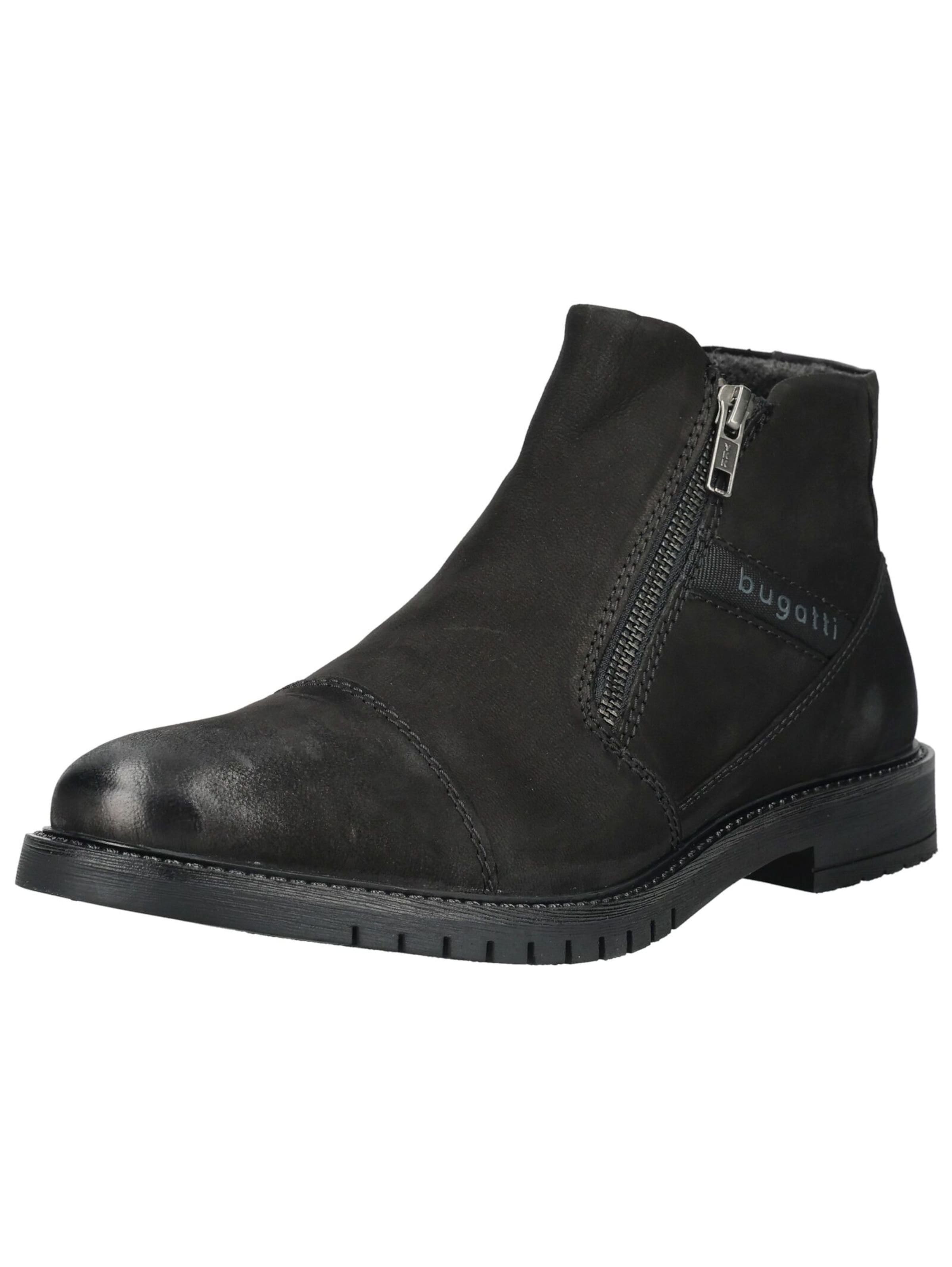 Chelsea Boots bugatti en noir : devant