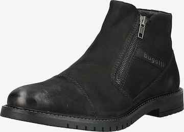 Boots bugatti en noir : devant