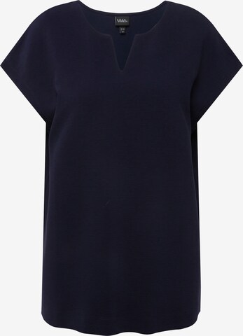 Ulla Popken Blouse in Blauw: voorkant