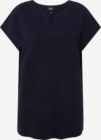 Ulla Popken Blouse in Blauw: voorkant