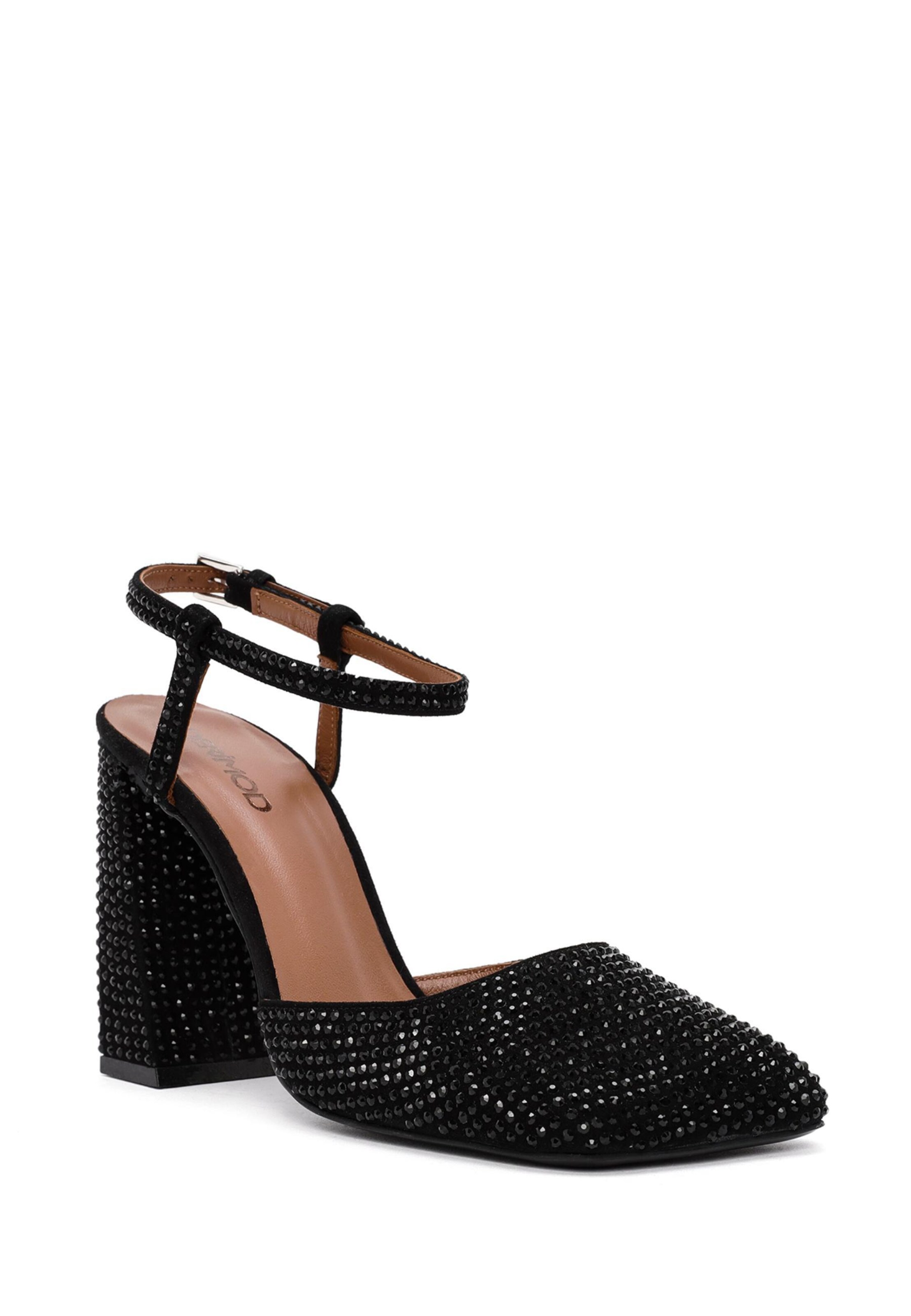 Décolleté sling di Derimod in nero