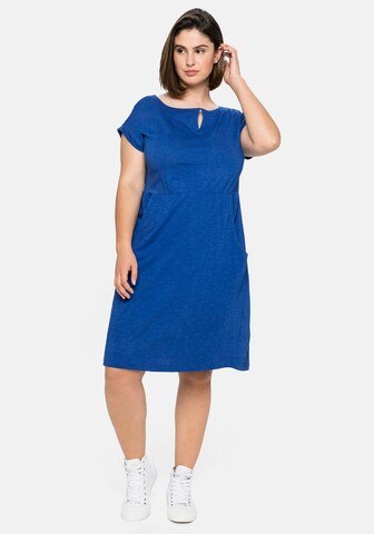 SHEEGO Kleid in Blau