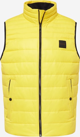 BOSS Orange Vest 'Odeno' in Yellow: front