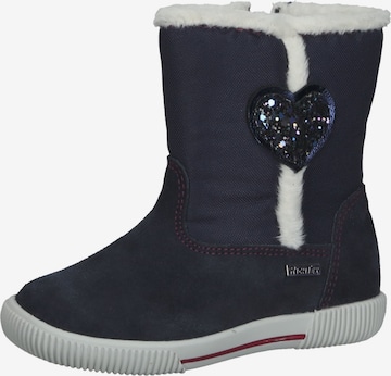 Bottes de neige RICHTER en bleu : devant