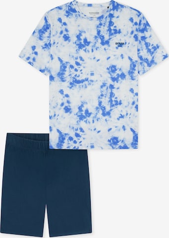 SCHIESSER Nachtkledij ' Nightwear ' in Blauw: voorkant