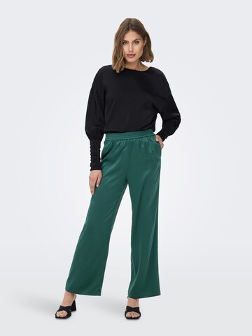 ONLY Loose fit Trousers 'VICTORIA' in Green