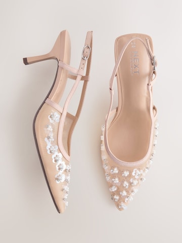 Next - Zapatos destalonado 'Forever Comfort®' en beige