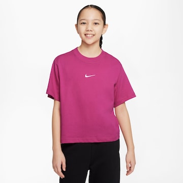 Nike Sportswear Shirt in Pink: predná strana