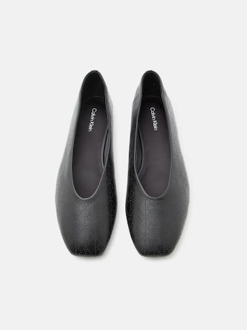 melns Calvin Klein Balerīnas
