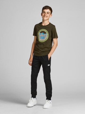 Jack & Jones Junior Μπλουζάκι 'Bilo' σε πράσινο