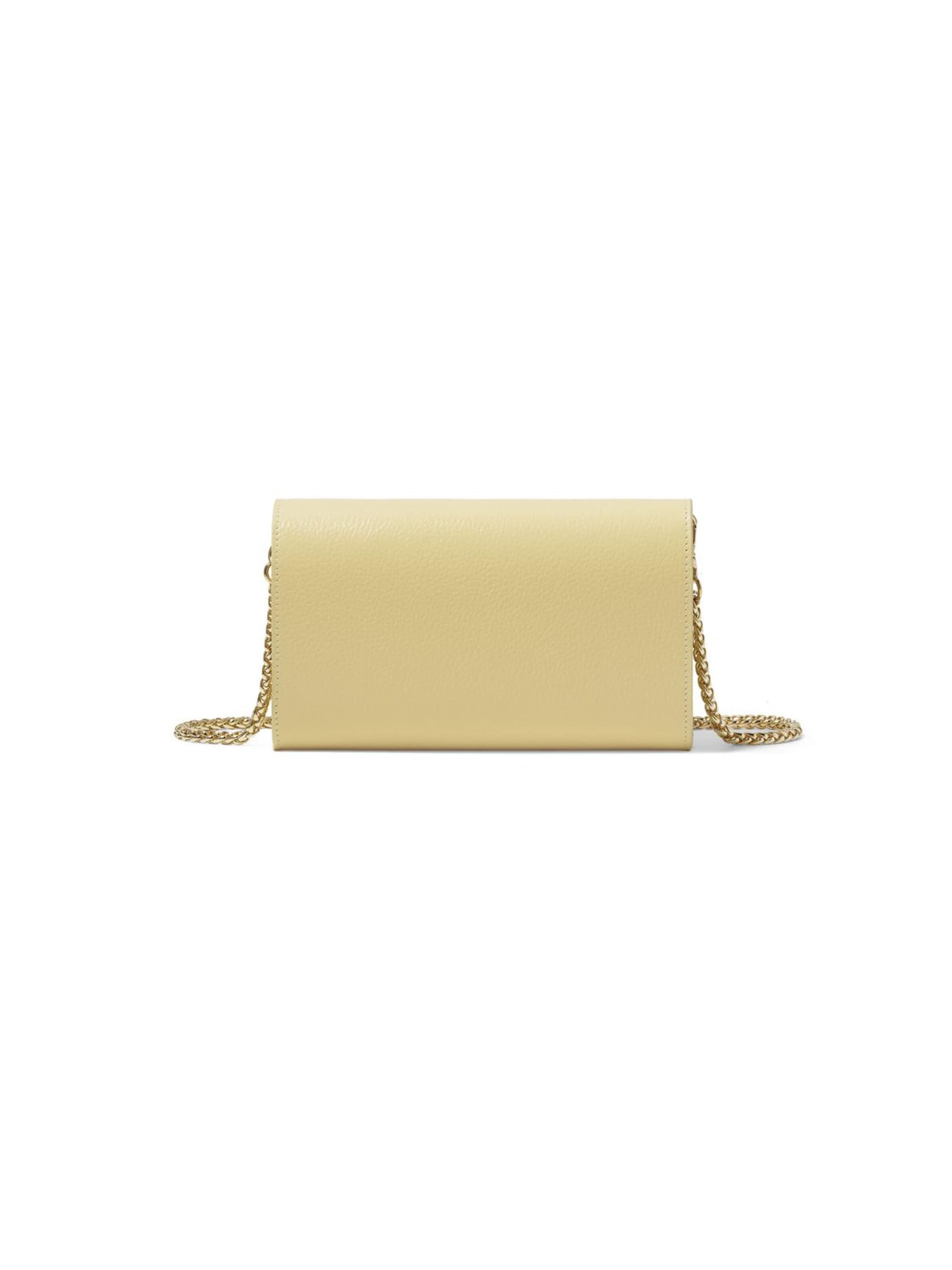 Braccialini - Bolso de noche 'Lady Wallet' en amarillo