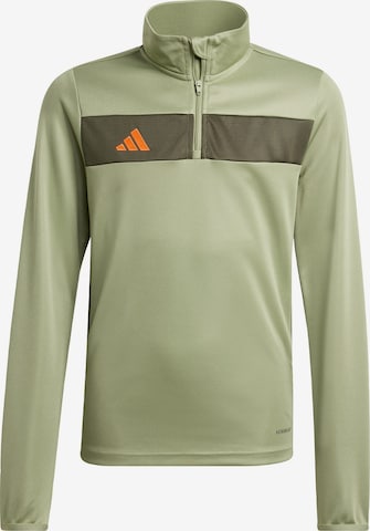 ADIDAS PERFORMANCE - Camiseta funcional 'Tiro 25 Essentials' en verde: frente