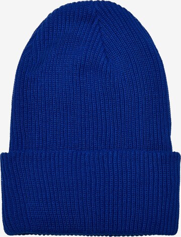 Bonnet Flexfit en bleu : devant