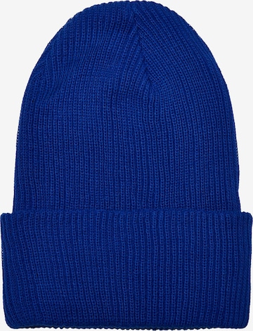 Bonnet Flexfit en bleu : devant