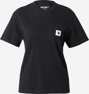 Carhartt WIP Majica | črna barva: sprednja stran