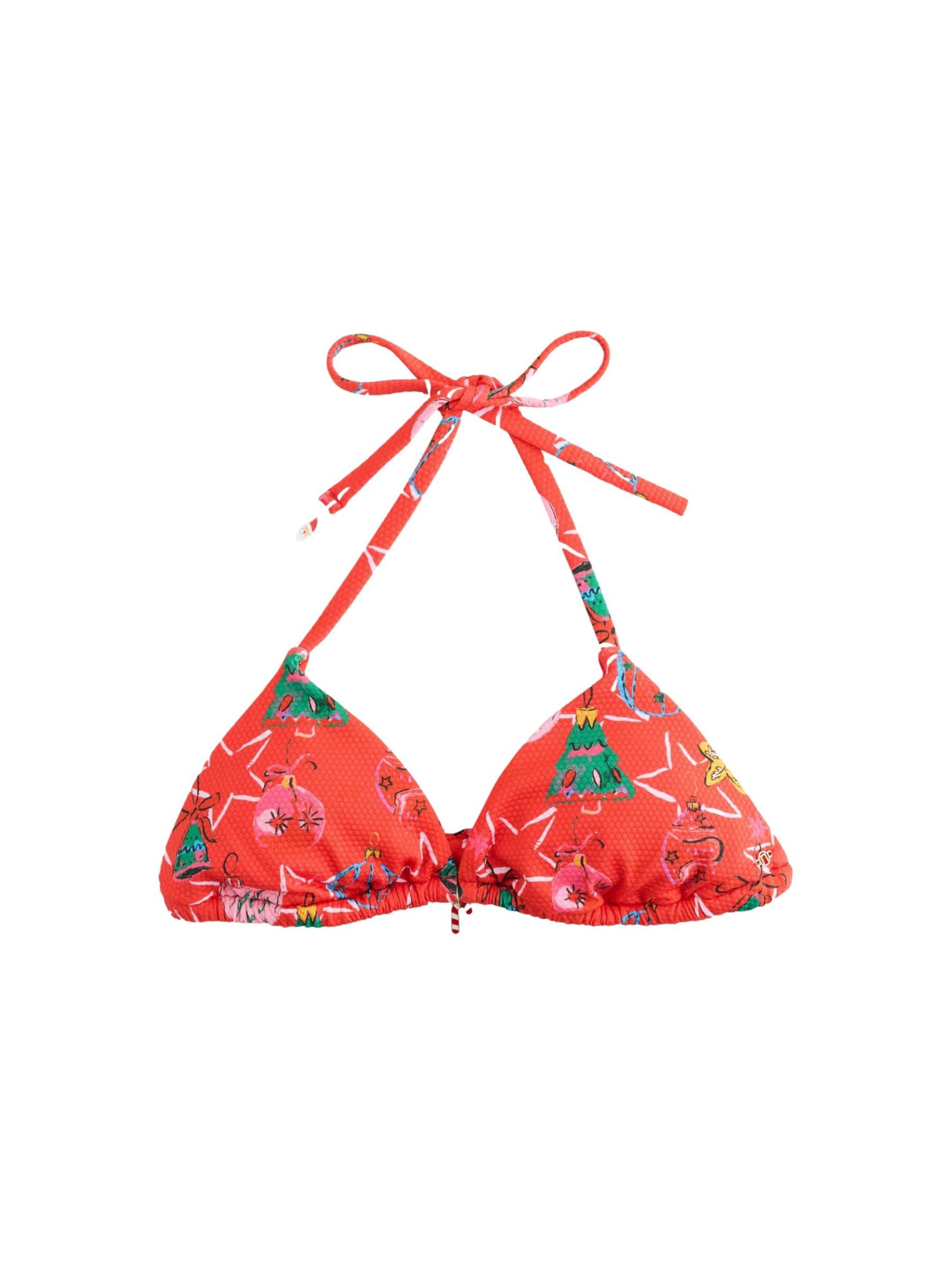 Triangle Hauts de bikini Next en rouge : devant
