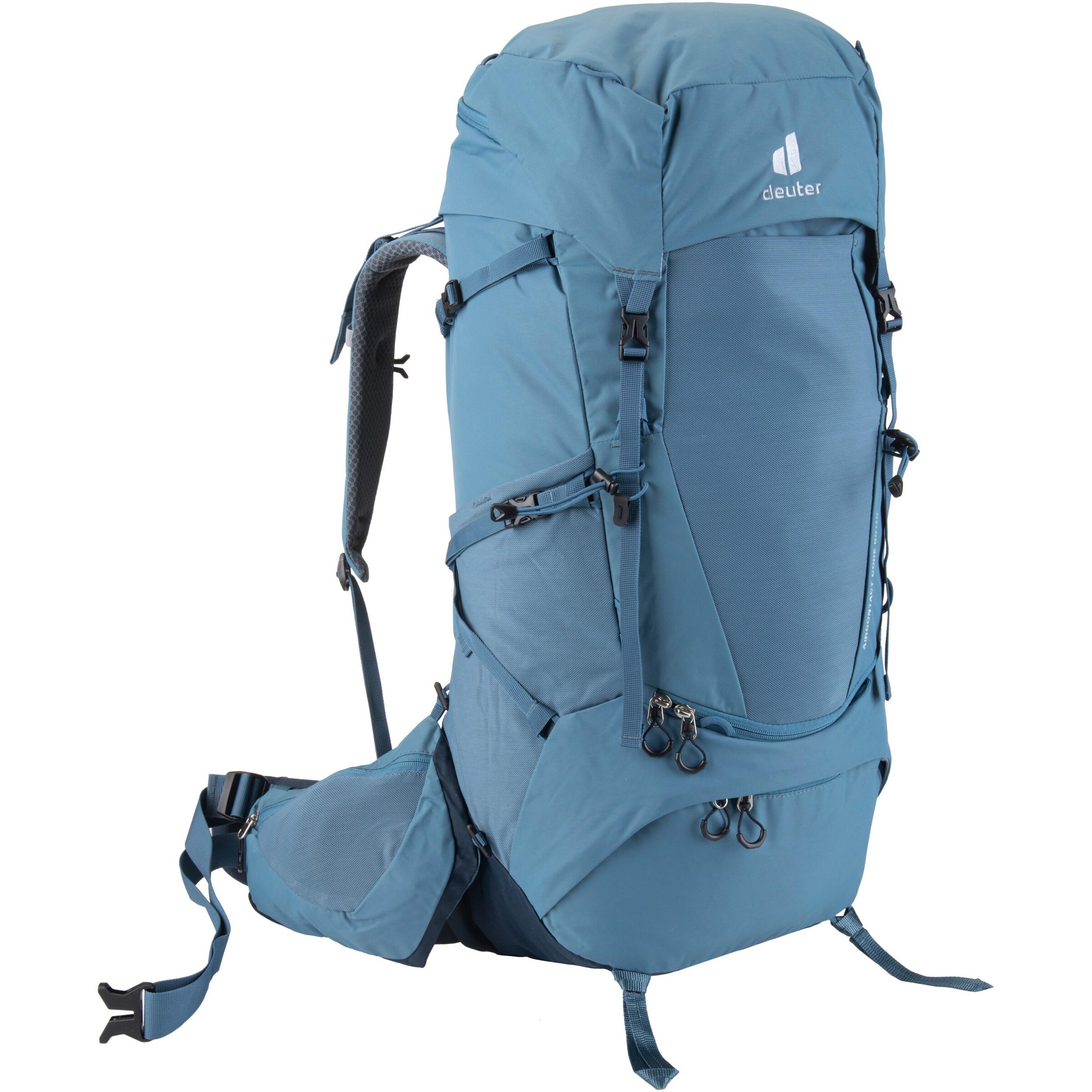 DEUTER Sports Backpack 'Aircontact Core 60+10' in Blue: front