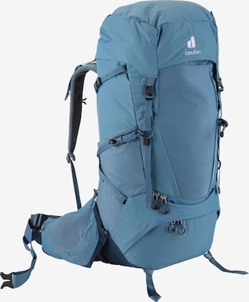 DEUTER Sports Backpack 'Aircontact Core 60+10' in Blue: front