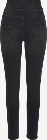 LASCANA Skinny Jeans i svart