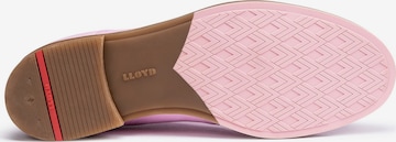Chaussure à lacets LLOYD en rose