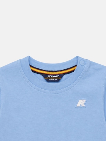 K-Way T-shirt 'K-WAY KIDS E. PETE JERSEY T-SHIRT' i blå
