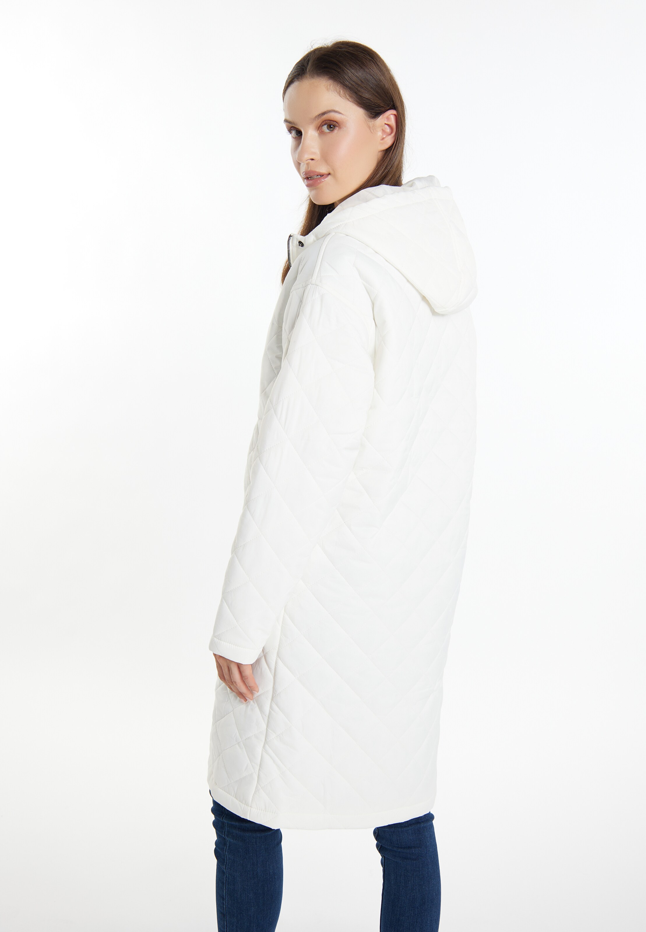 FELIPA Winter Coat in White