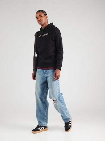 JACK & JONES Свитшот 'JORBillyburg' в Коричневый