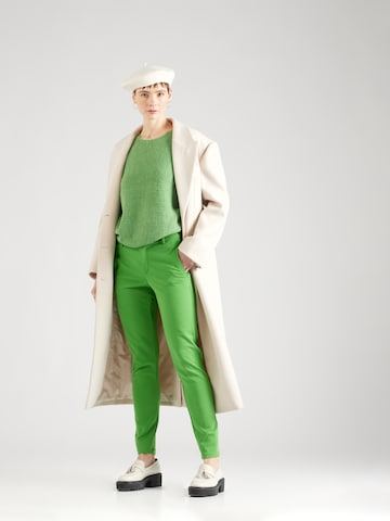 Coupe slim Pantalon chino 'LANO TESSA' Fransa en vert