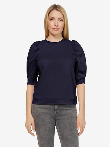 Linea Tesini by heine Sweatshirt in Blue: front