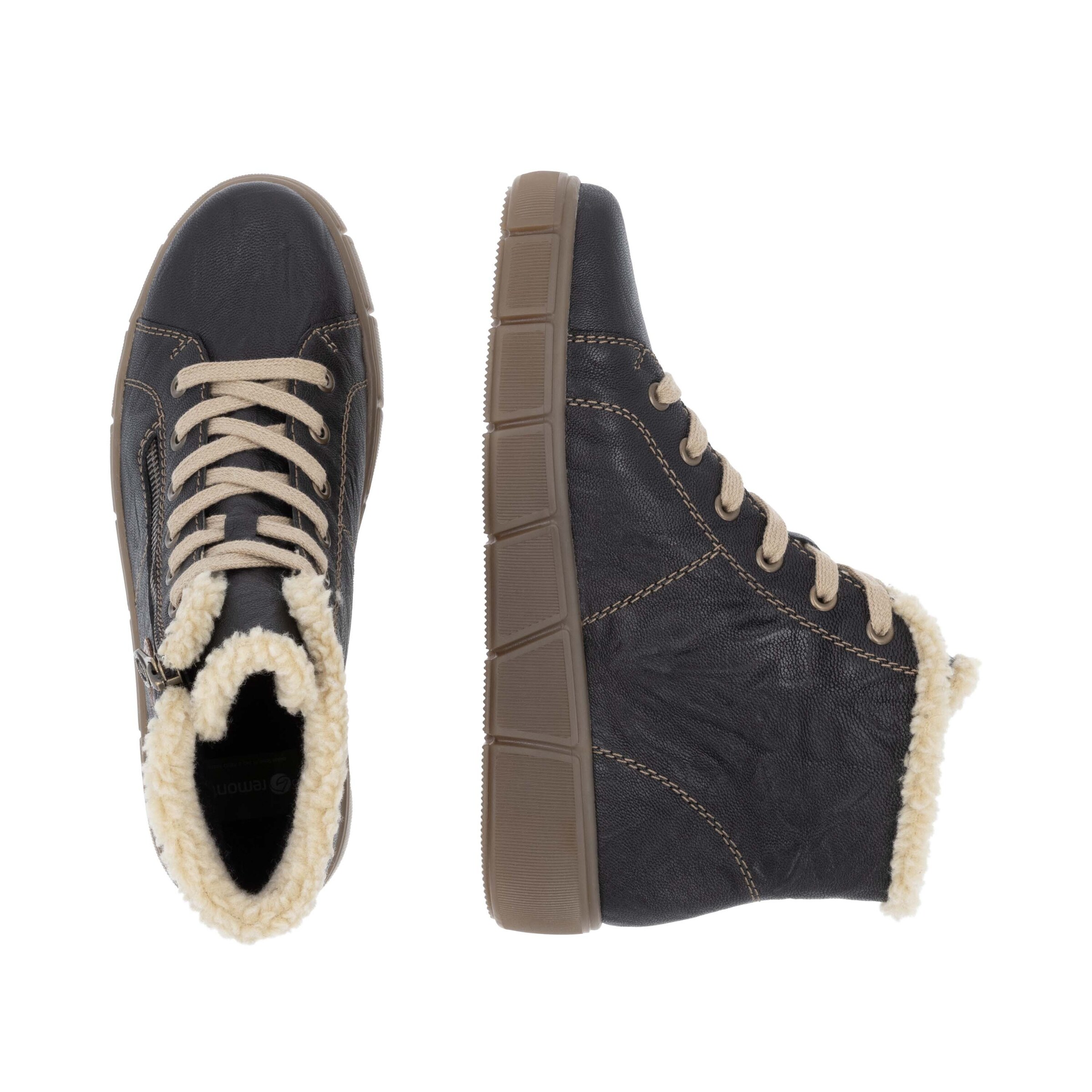 Bottes à lacets REMONTE en bleu