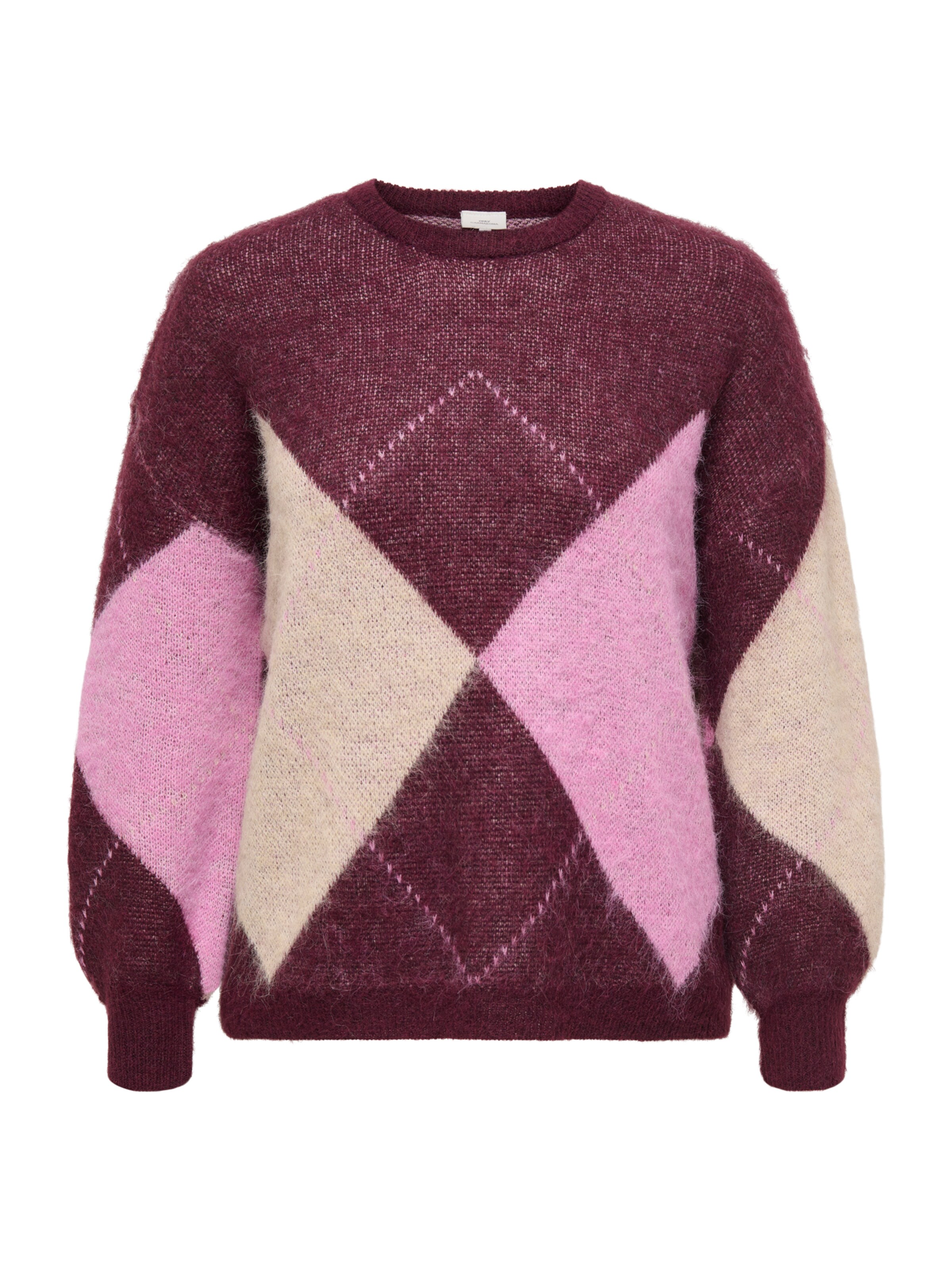 Pull-over 'CARNOEME' ONLY Carmakoma en violet : devant