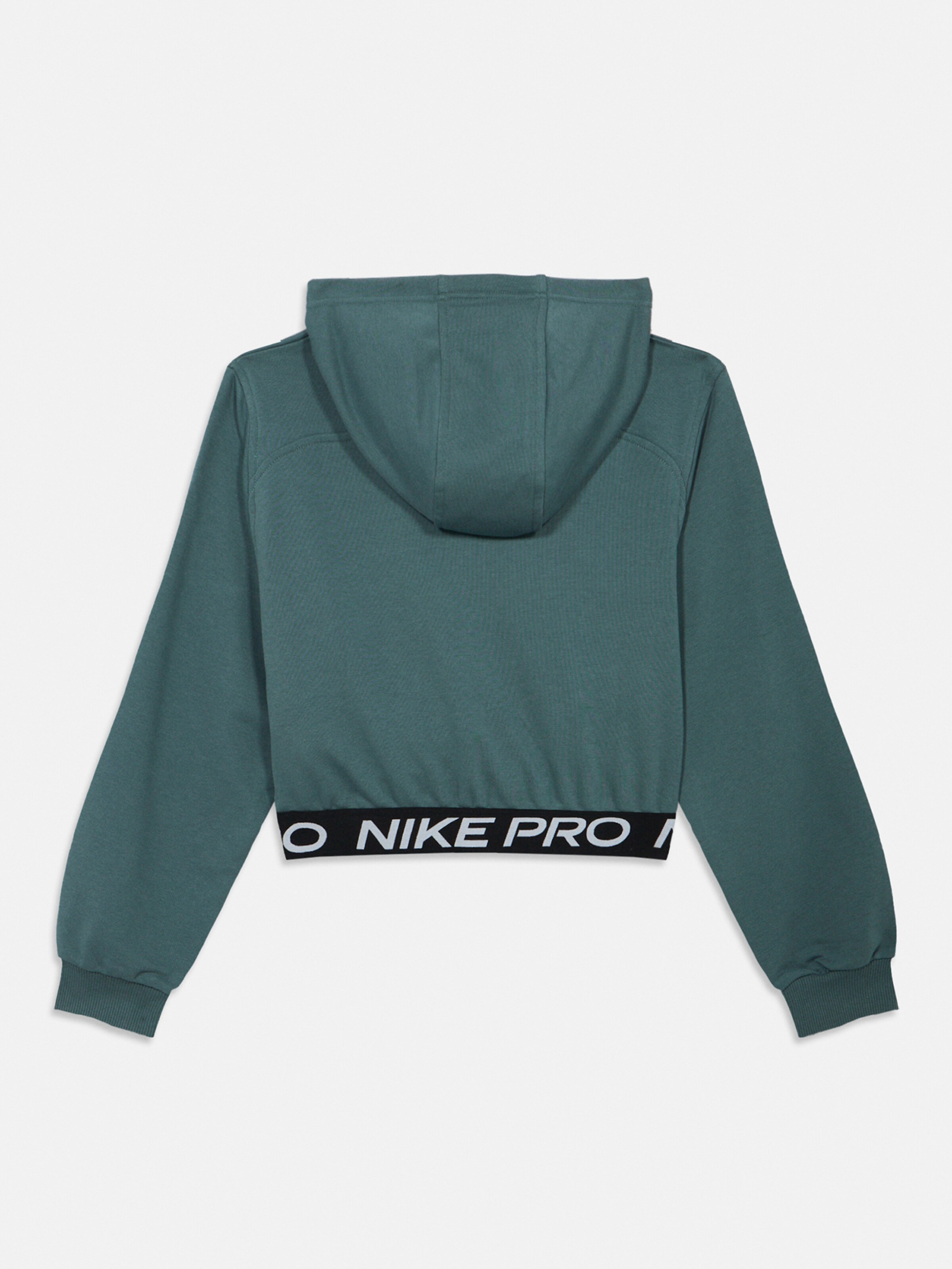 nike pro cropped hoodie