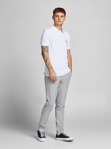 JACK & JONES Slimfit Spodnie w kolorze szary