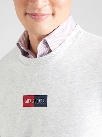Bluză de molton 'JJPAN' de la JACK & JONES pe alb