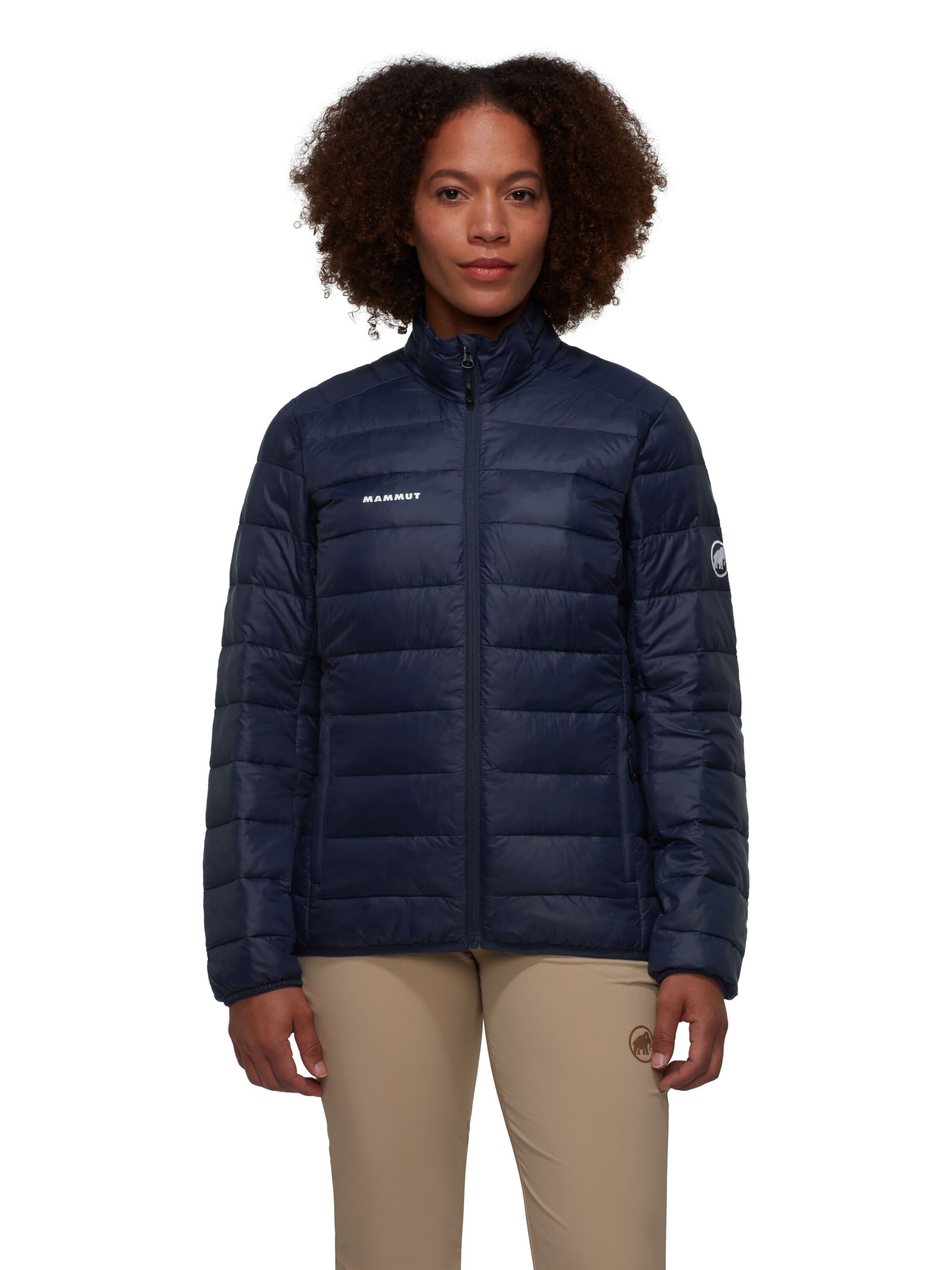 MAMMUT Outdoor Jacket in Blue: front