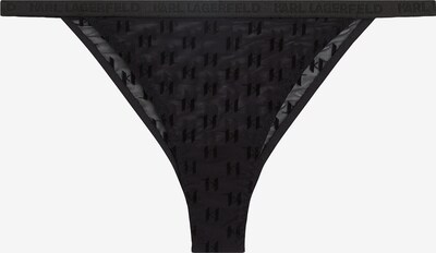 Karl Lagerfeld Slip in schwarz, Produktansicht