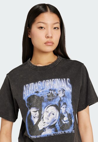 ADIDAS ORIGINALS T-Shirt '20th Century Fox Disney' in Schwarz