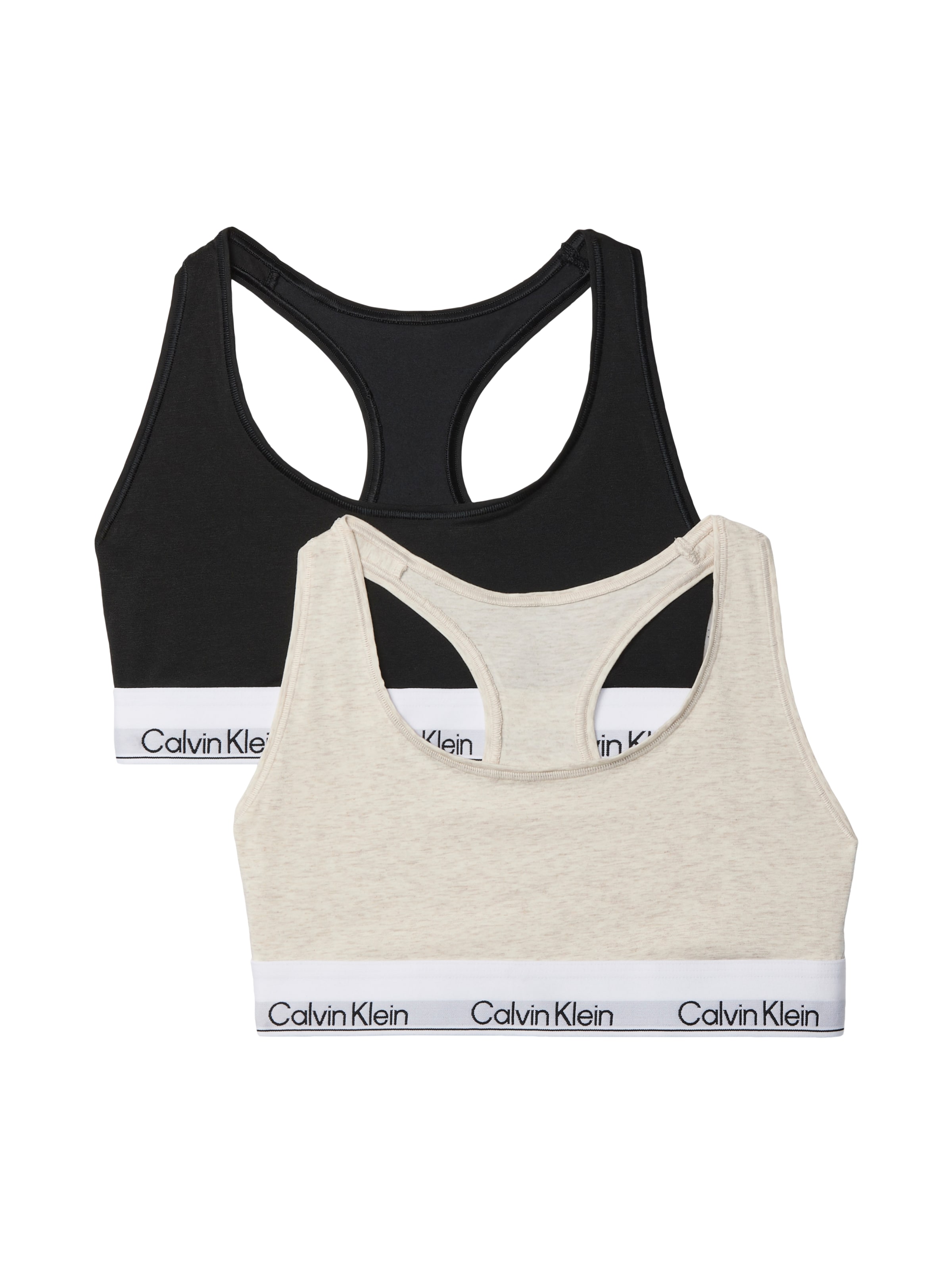Calvin Klein Underwear Bra in Beige: front