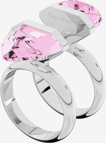 Swarovski Gyűrűk 'LUCENT' - rózsaszín: elől