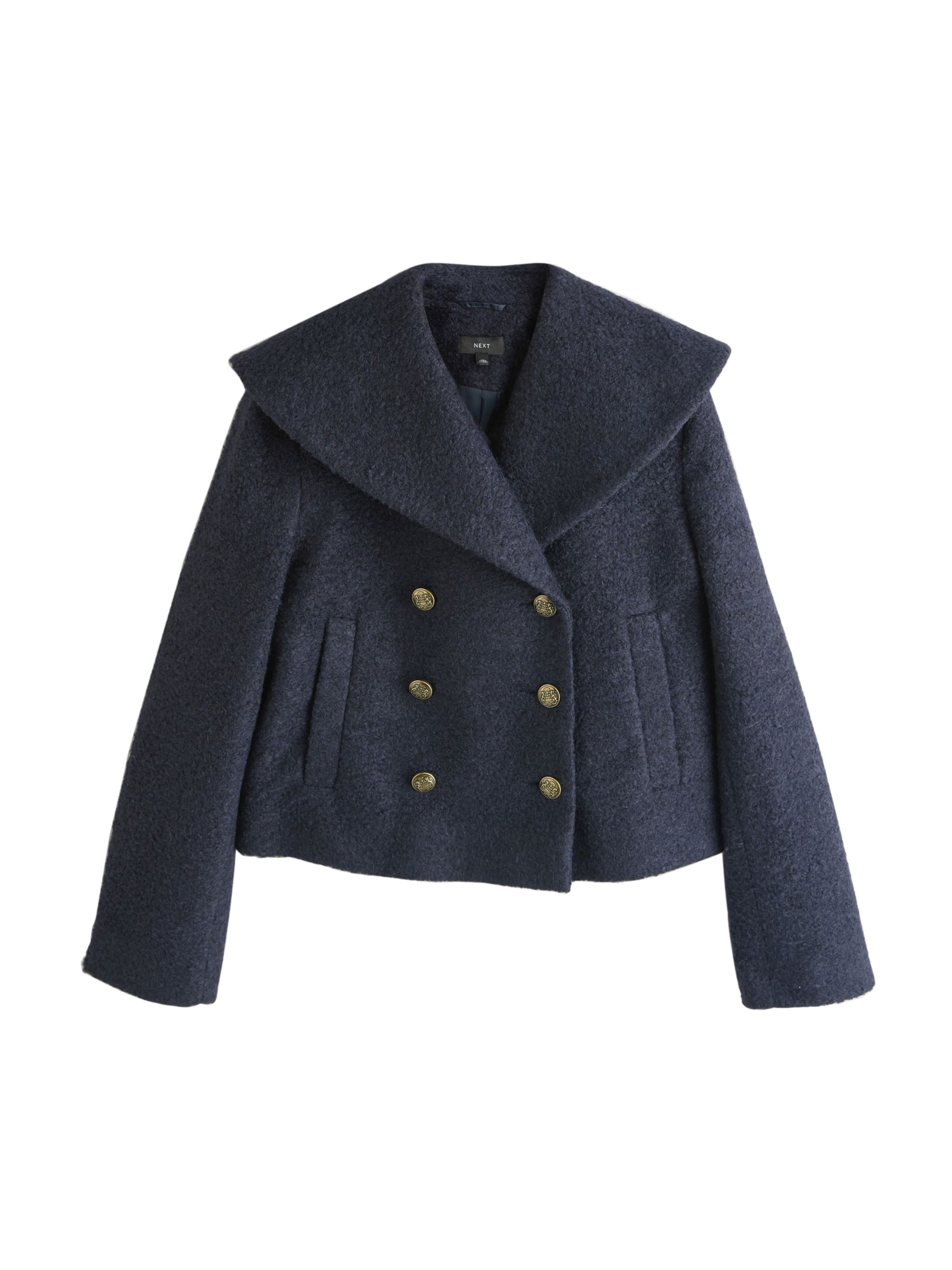 Next Mantel in navy, Produktansicht